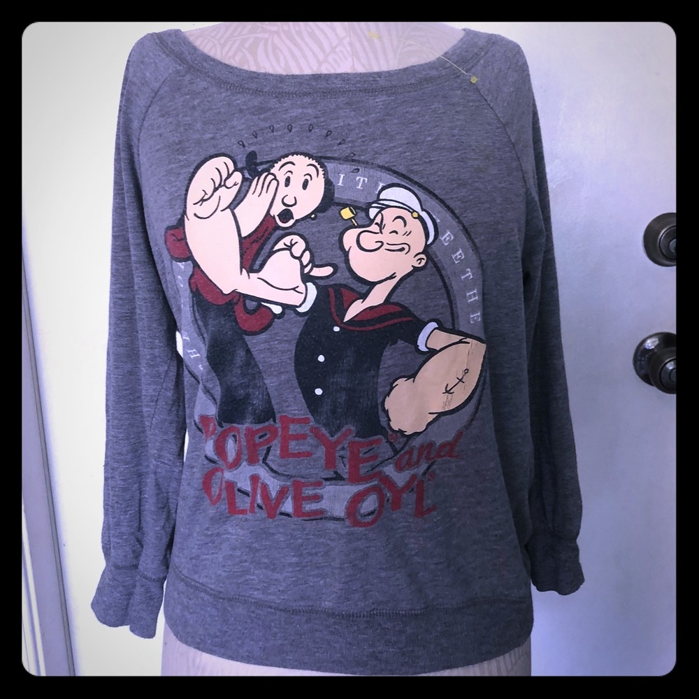 Popeye and Olive Oyl Graphic Top
